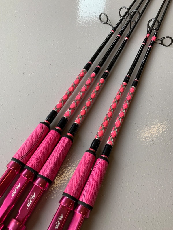 7’ Graphite Spin (Pink)