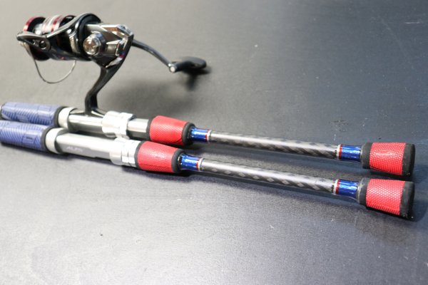 7' - 8-17# custom usa inshore spinning rod